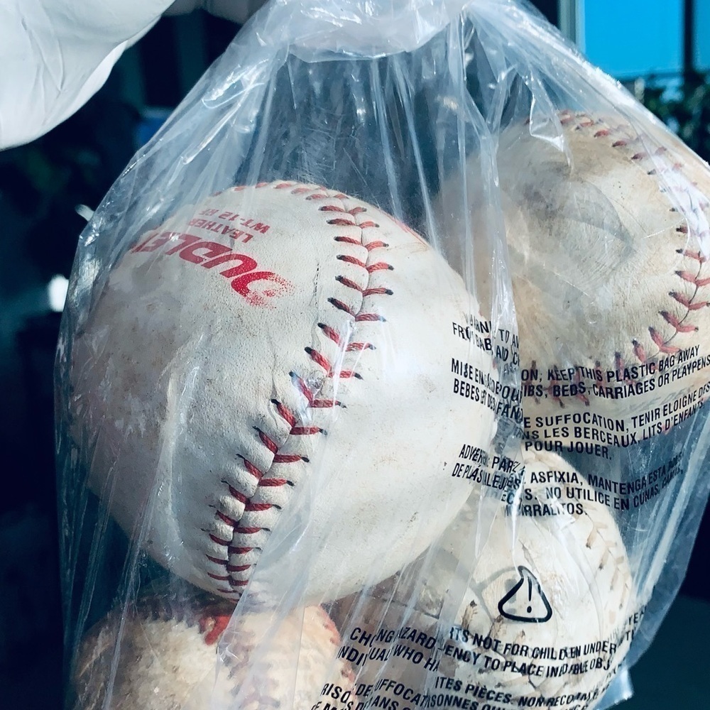 3 Pak of Baseballs.